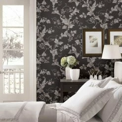 Best Pirce ⌛ Mirage Thames Leafy Scroll Wallpaper 🤩 -Wallpaper Sales Store detail2BREW3777