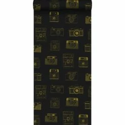 Best deal 🥰 ESTA Home Design Department Pinkins Retro Camera Wallpaper ✔️ -Wallpaper Sales Store detail2BREW4898
