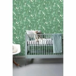 Coupon 🎉 ESTA Home Design Department Dumott Tropical Leaves Wallpaper ⌛ -Wallpaper Sales Store detail2BREW4922