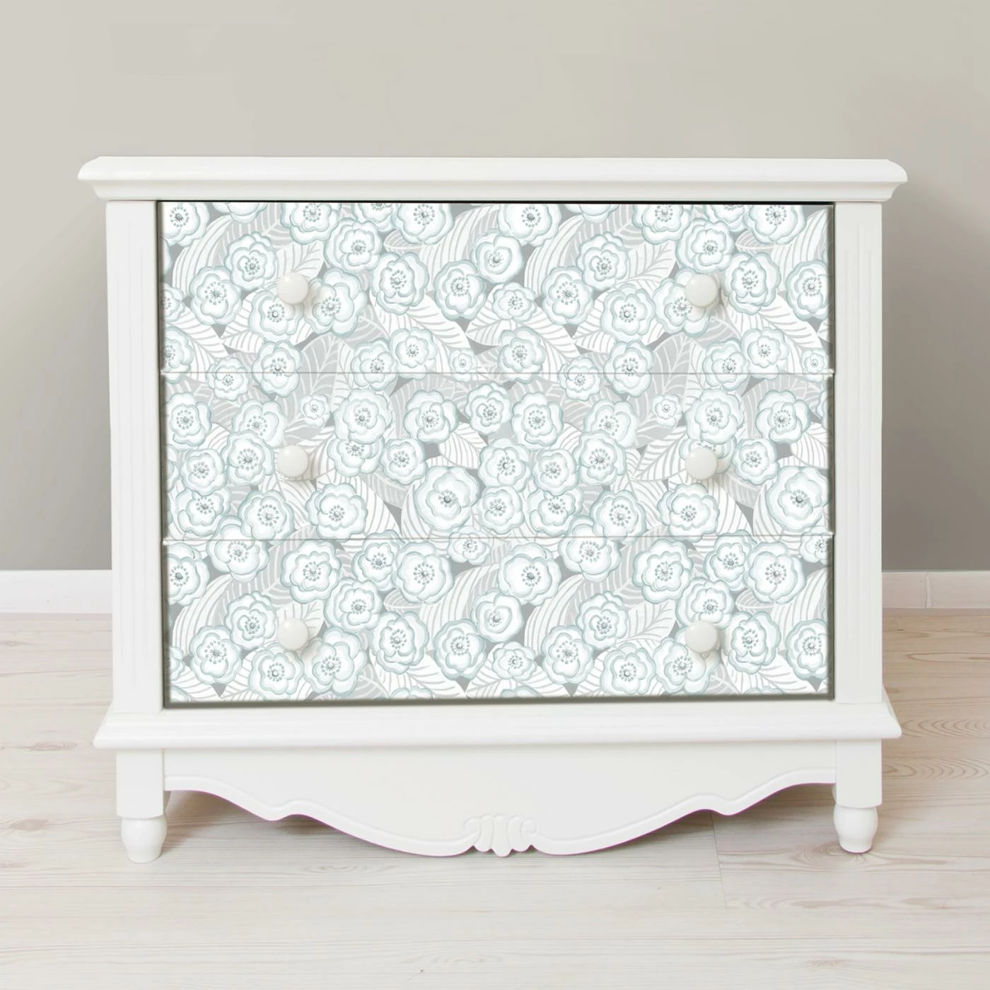 Deals ✨ Self-Adhesive Wallpaper NuWallpaper Oopsie Daisy Gray Peel And Stick Wallpaper ✨ 6 Deals ✨ Self-Adhesive Wallpaper NuWallpaper Oopsie Daisy Gray Peel And Stick Wallpaper ✨ - Image 4