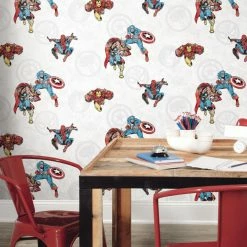 Best Sale ✨ Self-Adhesive Wallpaper RoomMates Avengers Classic Peel And Stick Wallpaper 👍 -Wallpaper Sales Store detail2YWI1845
