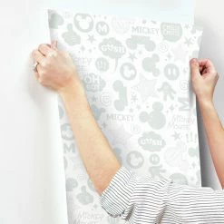 Best reviews of 💯 Self-Adhesive Wallpaper RoomMates Mickey Mouse Icons Peel And Stick Wallpaper ✔️ -Wallpaper Sales Store detail2YWI1850