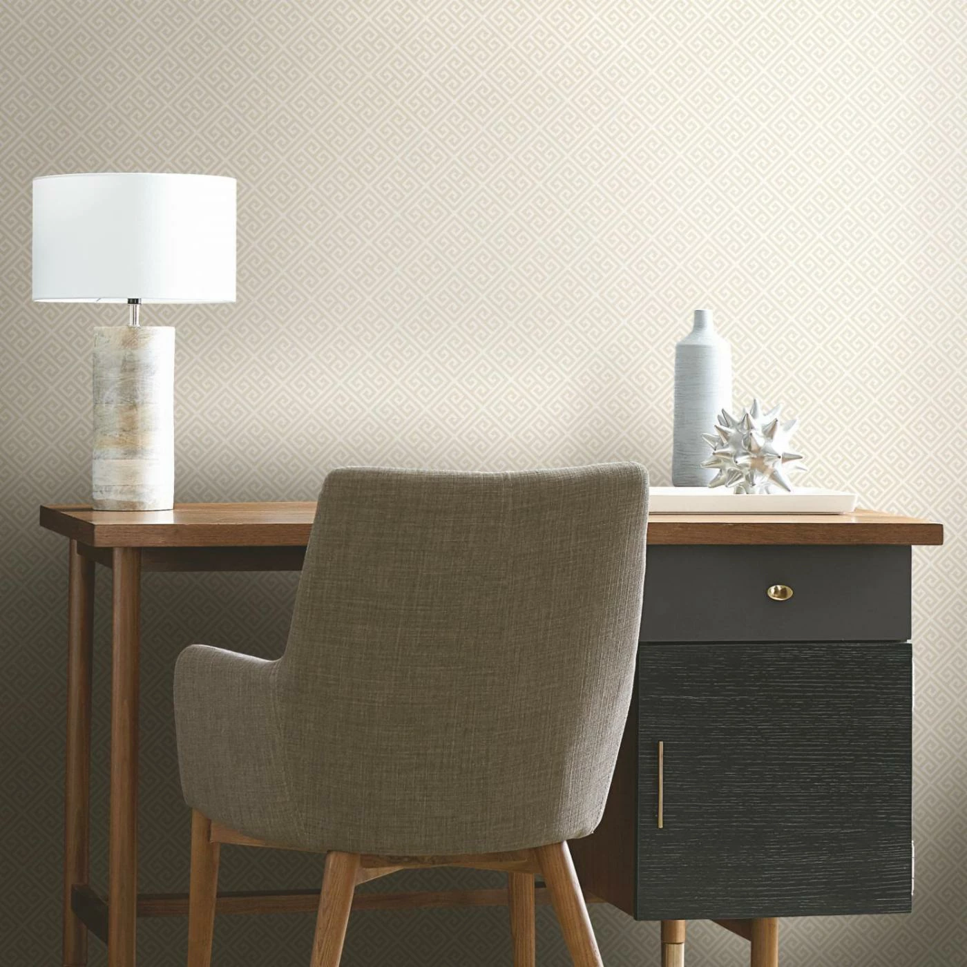 Coupon ⌛ Self-Adhesive Wallpaper RoomMates Greek Key Peel And Stick Wallpaper 👍 6 Coupon ⌛ Self-Adhesive Wallpaper RoomMates Greek Key Peel And Stick Wallpaper 👍 - Image 4