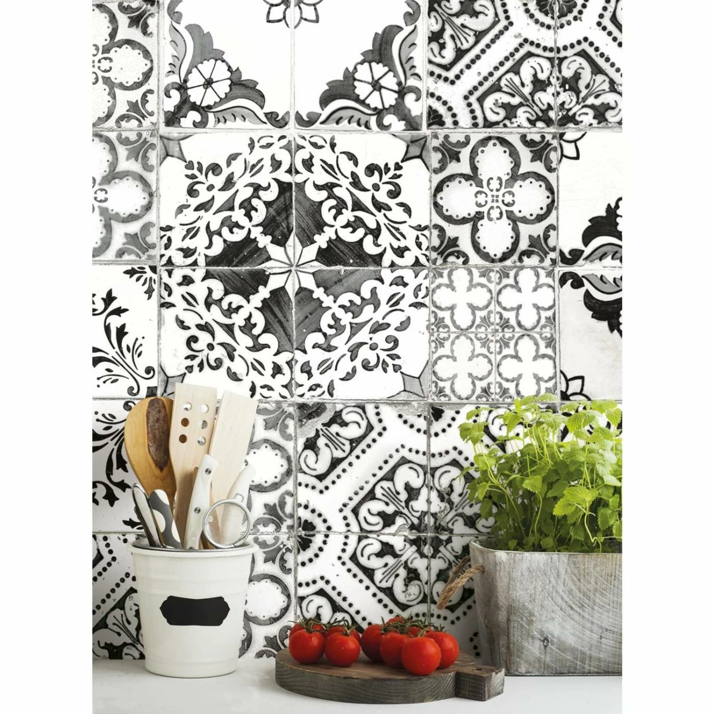 Outlet ๐งจ Self-Adhesive Wallpaper RoomMates Mediterranean Tile Peel And Stick Wallpaper ๐ฏ 6 Outlet ๐งจ Self-Adhesive Wallpaper RoomMates Mediterranean Tile Peel And Stick Wallpaper ๐ฏ - Image 4