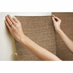 Promo ⌛ Self-Adhesive Wallpaper RoomMates Tweed Peel And Stick Wallpaper 🎁 -Wallpaper Sales Store detail2YWI1999