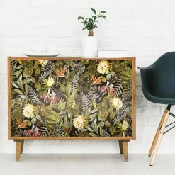 Best deal 👍 RoomMates Tropical Flowers Self-Adhesive Wallpaper 🤩 -Wallpaper Sales Store detail2YWI2026