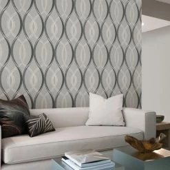 Coupon 😍 Brewster Echo Lattice Wallpaper 🎉 -Wallpaper Sales Store detail3BREW1712