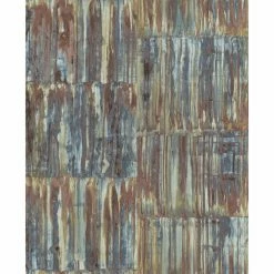 Best Pirce 🔥 A-Street Prints Patina Panels Metal Wallpaper 😀 -Wallpaper Sales Store detail3BREW2097