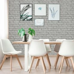 Wholesale 💯 Brewster Essentials Cologne Painted Brick Wallpaper 🌟 -Wallpaper Sales Store detail3BREW4864