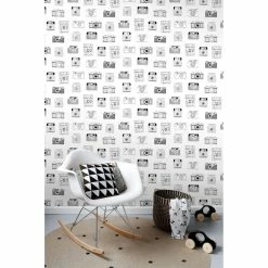 Best deal 🥰 ESTA Home Design Department Pinkins Retro Camera Wallpaper ✔️ -Wallpaper Sales Store detail3BREW4898