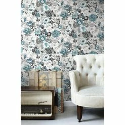 Cheap 🌟 ESTA Home Design Department Penny Floral Wallpaper 🥰 -Wallpaper Sales Store detail3BREW4904