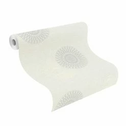 Outlet 👍 Rasch Eliel Medallion Wallpaper 💯 -Wallpaper Sales Store detail3BREW4995