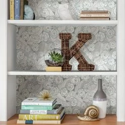 Deals ✨ Self-Adhesive Wallpaper NuWallpaper Oopsie Daisy Gray Peel And Stick Wallpaper ✨ 14 Deals ✨ Self-Adhesive Wallpaper NuWallpaper Oopsie Daisy Gray Peel And Stick Wallpaper ✨ -Wallpaper Sales Store detail3BREW5041