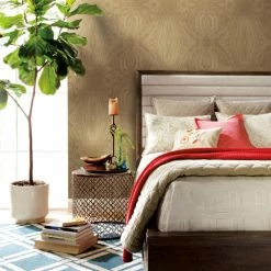 Hot Sale 😍 Manhattan Comfort Groveland Driftwood Grain Wallpaper ❤️ -Wallpaper Sales Store detail3MANH1120