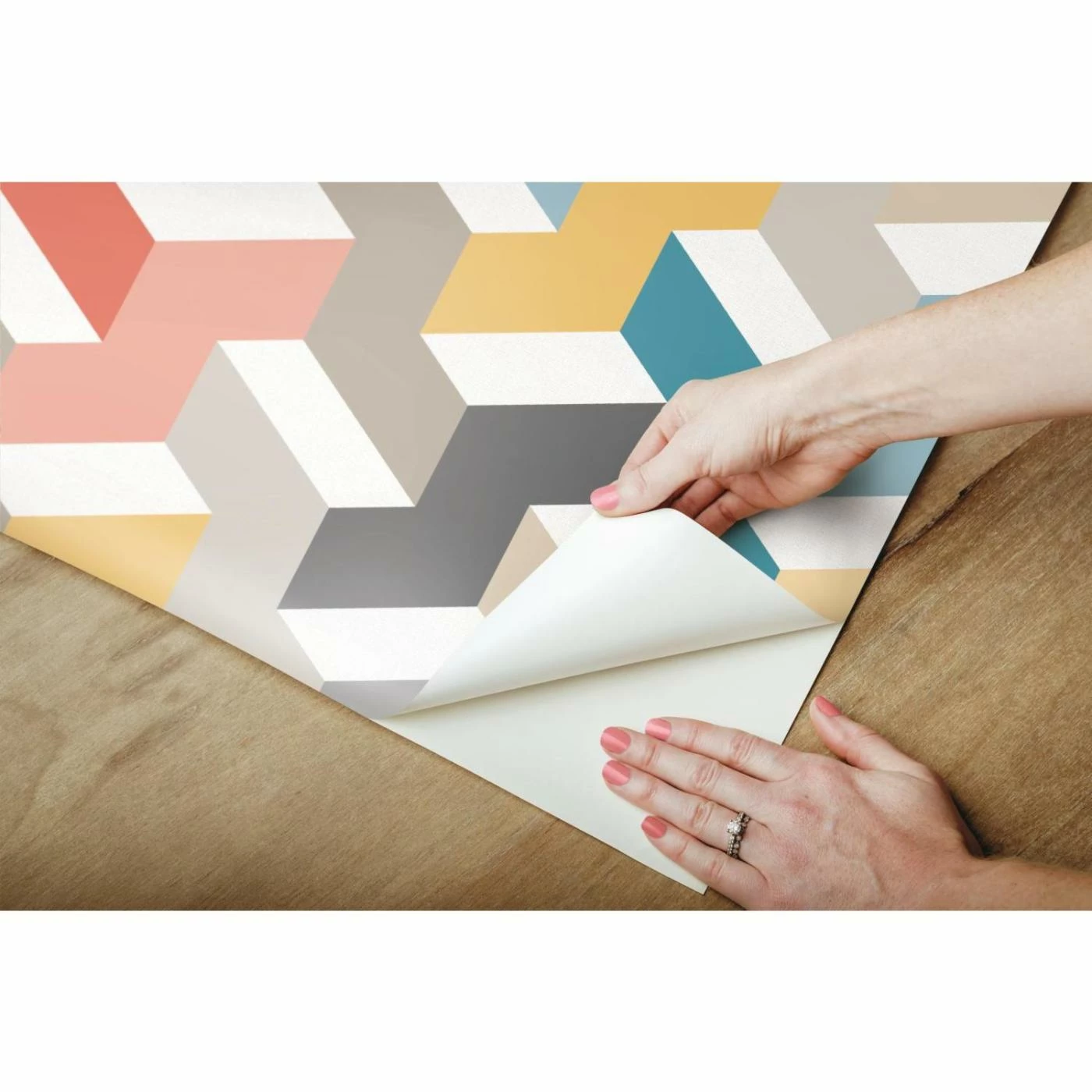 Best Pirce 👍 Self-Adhesive Wallpaper RoomMates 3D Steps Peel And Stick Wallpaper 😉 8 Best Pirce 👍 Self-Adhesive Wallpaper RoomMates 3D Steps Peel And Stick Wallpaper 😉 - Image 6