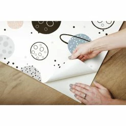 Brand new 💯 Self-Adhesive Wallpaper RoomMates Planets Peel And Stick Wallpaper 🌟 -Wallpaper Sales Store detail3YWI1967