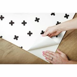 Brand new 😉 Self-Adhesive Wallpaper RoomMates X Marks The Spot Peel And Stick Wallpaper 🛒 -Wallpaper Sales Store detail3YWI1970