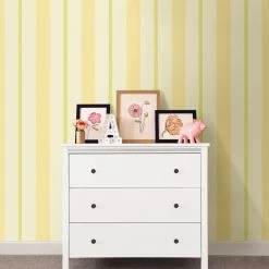 Budget 😍 Brewster Sunshine Stripes Wallpaper 🔥 -Wallpaper Sales Store detail4BREW1802