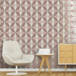 Budget 🔥 Fine Decor Medley Newby Geometric Wallpaper 🥰 -Wallpaper Sales Store detail4BREW4989