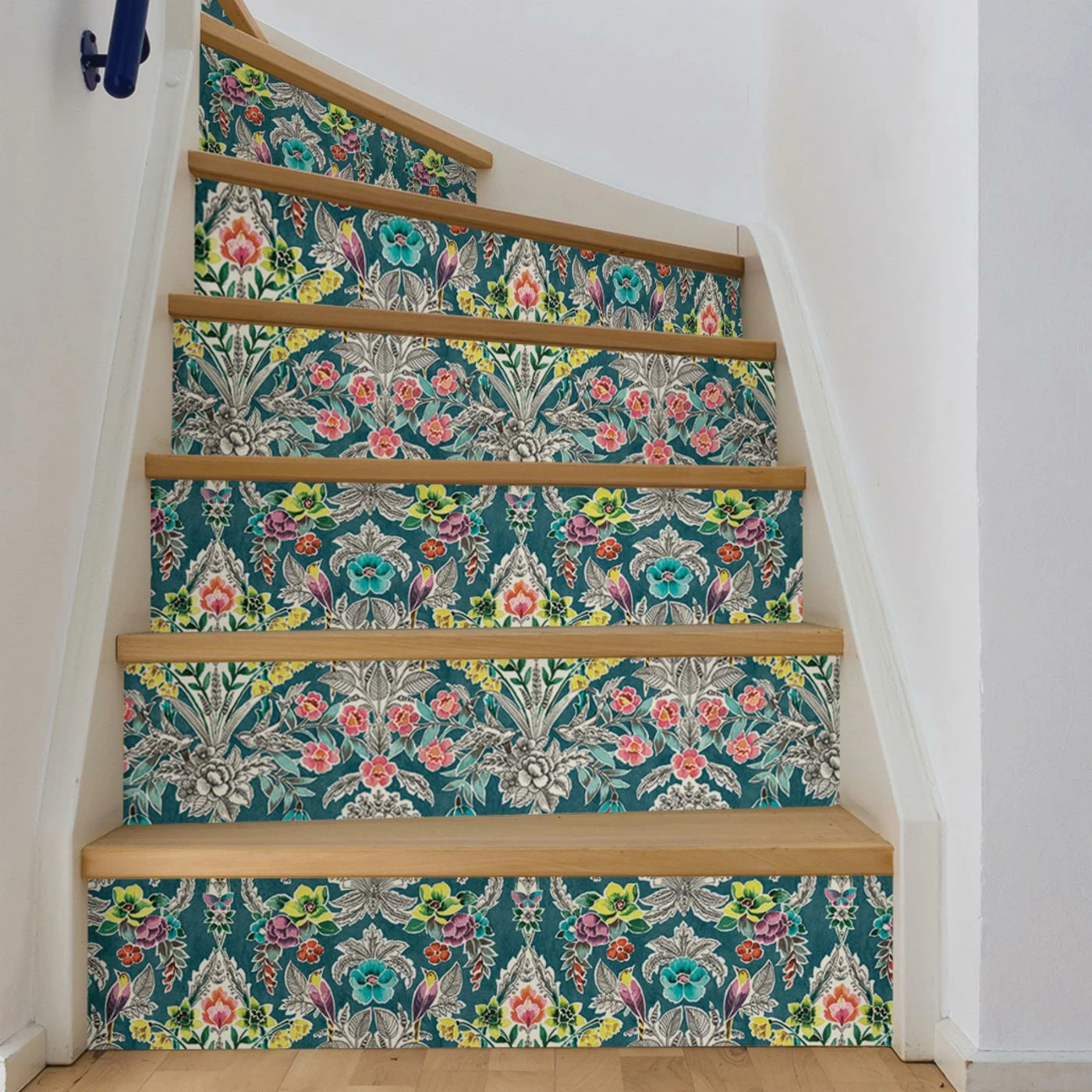 Cheapest 🎉 Self-Adhesive Wallpaper NuWallpaper ☀️ Summer Love Teal Peel And Stick Wallpaper 🥰 9 Cheapest 🎉 Self-Adhesive Wallpaper NuWallpaper ☀️ Summer Love Teal Peel And Stick Wallpaper 🥰 - Image 7