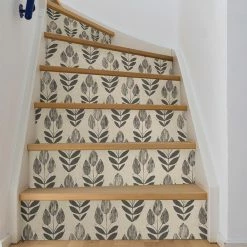 Cheapest 😉 Self-Adhesive Wallpaper NuWallpaper Folk Tulip Peel And Stick Wallpaper ⭐ -Wallpaper Sales Store detail4BREW5032