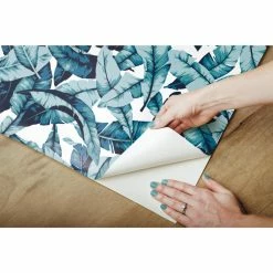 Cheapest 👏 Self-Adhesive Wallpaper RoomMates Palm Peel And Stick Wallpaper ⌛ -Wallpaper Sales Store detail4YWI1933