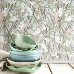 Deals 🎉 RoomMates Willow Branch Self-Adhesive Wallpaper ⭐ -Wallpaper Sales Store detail4YWI2032