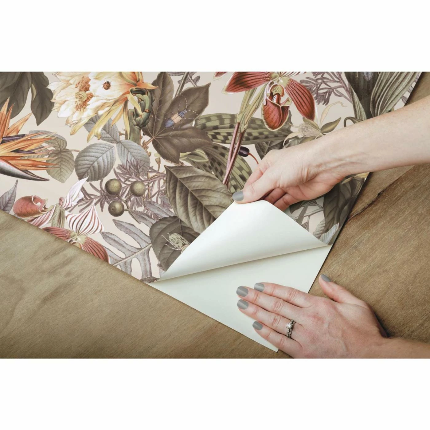 Cheapest βοΈ Self-Adhesive Wallpaper RoomMates Tropical Flowers And Insects Peel And Stick Wallpaper π 9 Cheapest βοΈ Self-Adhesive Wallpaper RoomMates Tropical Flowers And Insects Peel And Stick Wallpaper π - Image 7