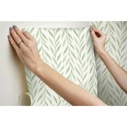 Cheapest 🔥 Self-Adhesive Wallpaper Magnolia Home By Joanna Gaines Willow Peel And Stick Wallpaper 😀 -Wallpaper Sales Store detail4YWI2075