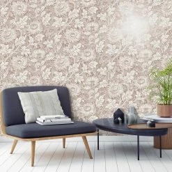 Cheapest 🧨 Fine Decor Medley Zinnia Floral Wallpaper 🔥 -Wallpaper Sales Store detail5BREW4987