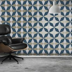 Budget 🔥 Fine Decor Medley Newby Geometric Wallpaper 🥰 -Wallpaper Sales Store detail5BREW4989