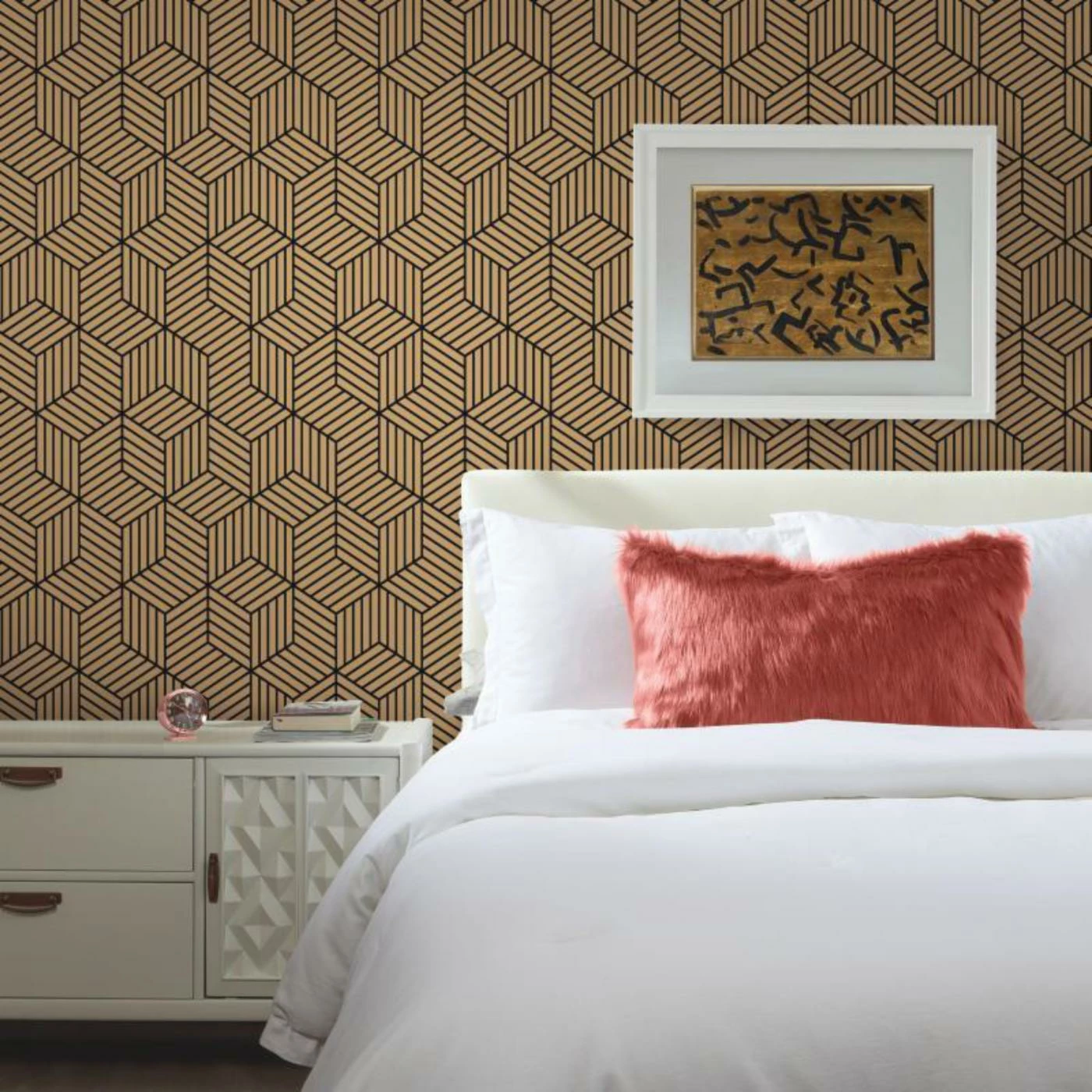 Best Sale โค๏ธ Self-Adhesive Wallpaper RoomMates Striped Hexagon Peel And Stick Wallpaper ๐ฅฐ 10 Best Sale โค๏ธ Self-Adhesive Wallpaper RoomMates Striped Hexagon Peel And Stick Wallpaper ๐ฅฐ - Image 8