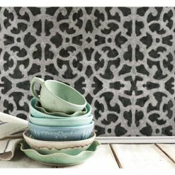 Cheap 😉 Self-Adhesive Wallpaper RoomMates Monochrome Scroll Gate Peel And Stick Wallpaper 🔔 -Wallpaper Sales Store detail5YWI1843