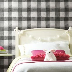 Wholesale ✔️ RoomMates Buffalo Plaid Self-Adhesive Wallpaper ❤️ -Wallpaper Sales Store detail5YWI2029