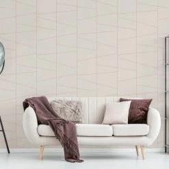 Brand new 👍 Brewster Essentials Fairmont Deco Fracture Wallpaper 💯 -Wallpaper Sales Store detail6BREW4874