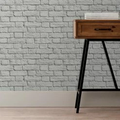 Wholesale 💯 Brewster Essentials Cologne Painted Brick Wallpaper 🌟 -Wallpaper Sales Store detail7BREW4864