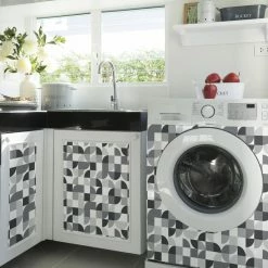 Flash Sale ✨ Self-Adhesive Wallpaper RoomMates Mid-Century Geometric Peel And Stick Wallpaper 🥰 -Wallpaper Sales Store detail7YWI1993