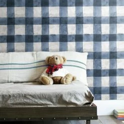 Wholesale ✔️ RoomMates Buffalo Plaid Self-Adhesive Wallpaper ❤️ -Wallpaper Sales Store detail7YWI2029