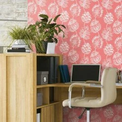 Wholesale 😍 Self-Adhesive Wallpaper RoomMates Batik Jacobean Peel And Stick Wallpaper ❤️ -Wallpaper Sales Store detail7YWI2045
