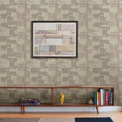 Deals 🔥 Brewster Integrate Geometric Wallpaper ⌛ -Wallpaper Sales Store detailBREW1714