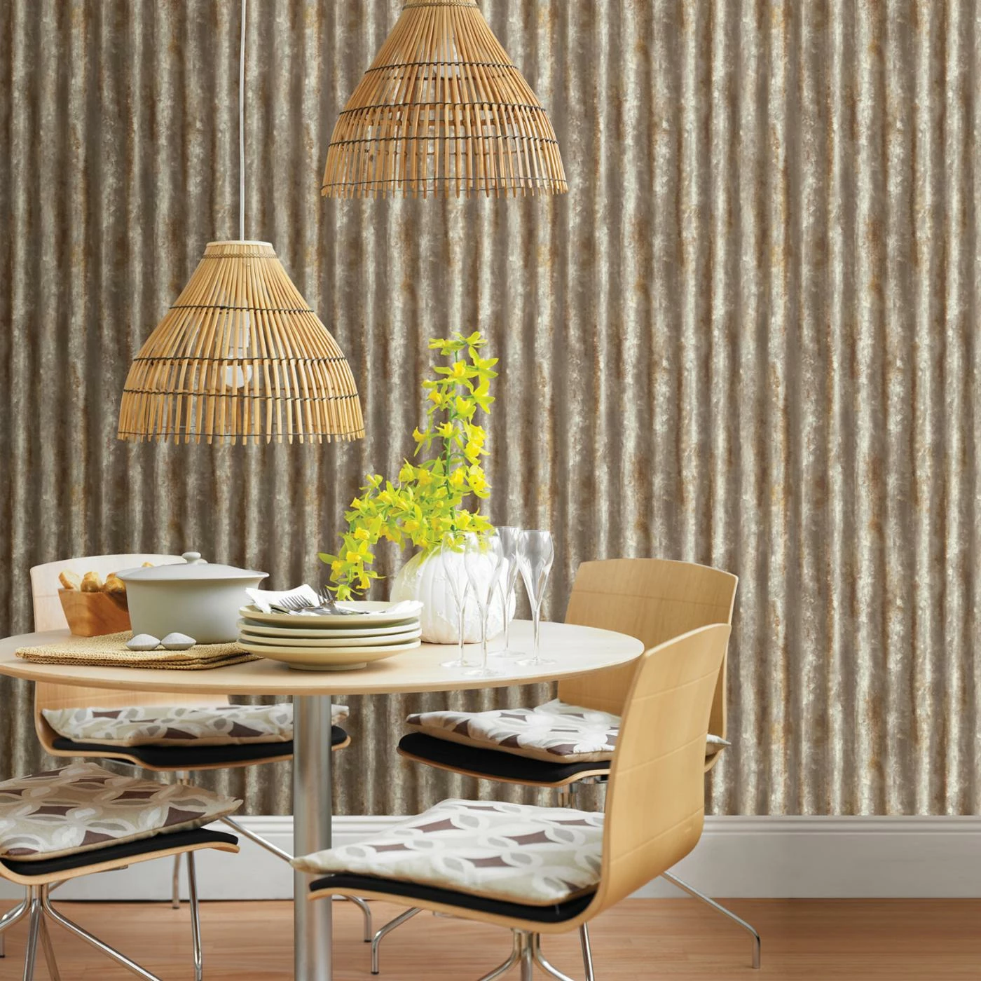 Best deal 👏 A - Street Prints A-Street Prints Corrugated Metal Industrial Texture Wallpaper 😉 5 Best deal 👏 A - Street Prints A-Street Prints Corrugated Metal Industrial Texture Wallpaper 😉 - Image 3