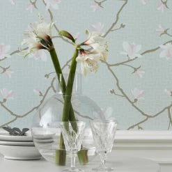 Hot Sale 😉 Borastapeter Sabella Magnolia Branch Wallpaper 🤩 -Wallpaper Sales Store detailBREW1772