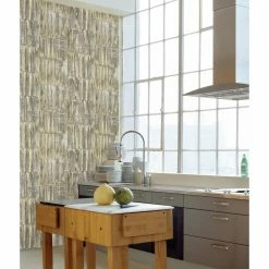 Best Pirce 🔥 A-Street Prints Patina Panels Metal Wallpaper 😀 -Wallpaper Sales Store detailBREW2097