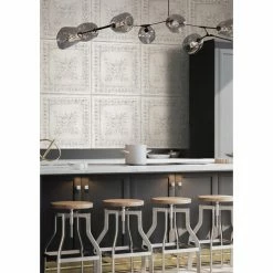 Buy 😍 A-Street Prints Ornamental Tin Tile Wallpaper 💯 -Wallpaper Sales Store detailBREW2102