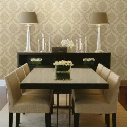 Brand new 🧨 Beacon House Tennyson Shimmer Damask Wallpaper 👍 -Wallpaper Sales Store detailBREW3773