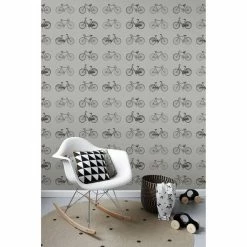 Hot Sale 🔔 ESTA Home Design Department Turnblad Bicycle Wallpaper 🔥 -Wallpaper Sales Store detailBREW4895