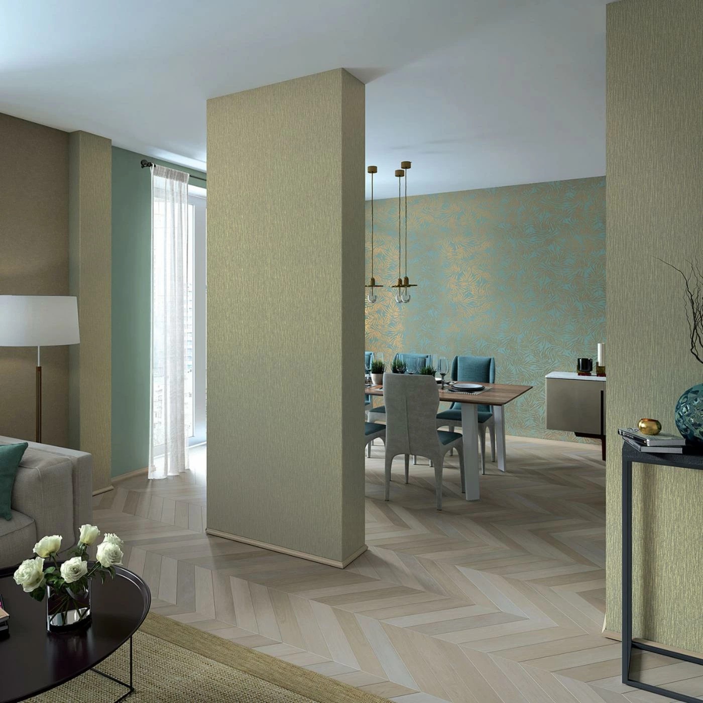 Best Pirce βοΈ Marburg La Veneziana Leaf Wallpaper π 5 Best Pirce βοΈ Marburg La Veneziana Leaf Wallpaper π - Image 3