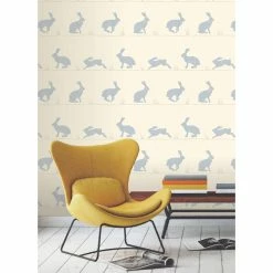 Best deal 😀 Fine Decor Medley Nell Rabbit Wallpaper 🔔 -Wallpaper Sales Store detailBREW4973