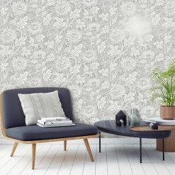Cheapest 🧨 Fine Decor Medley Zinnia Floral Wallpaper 🔥 -Wallpaper Sales Store detailBREW4987