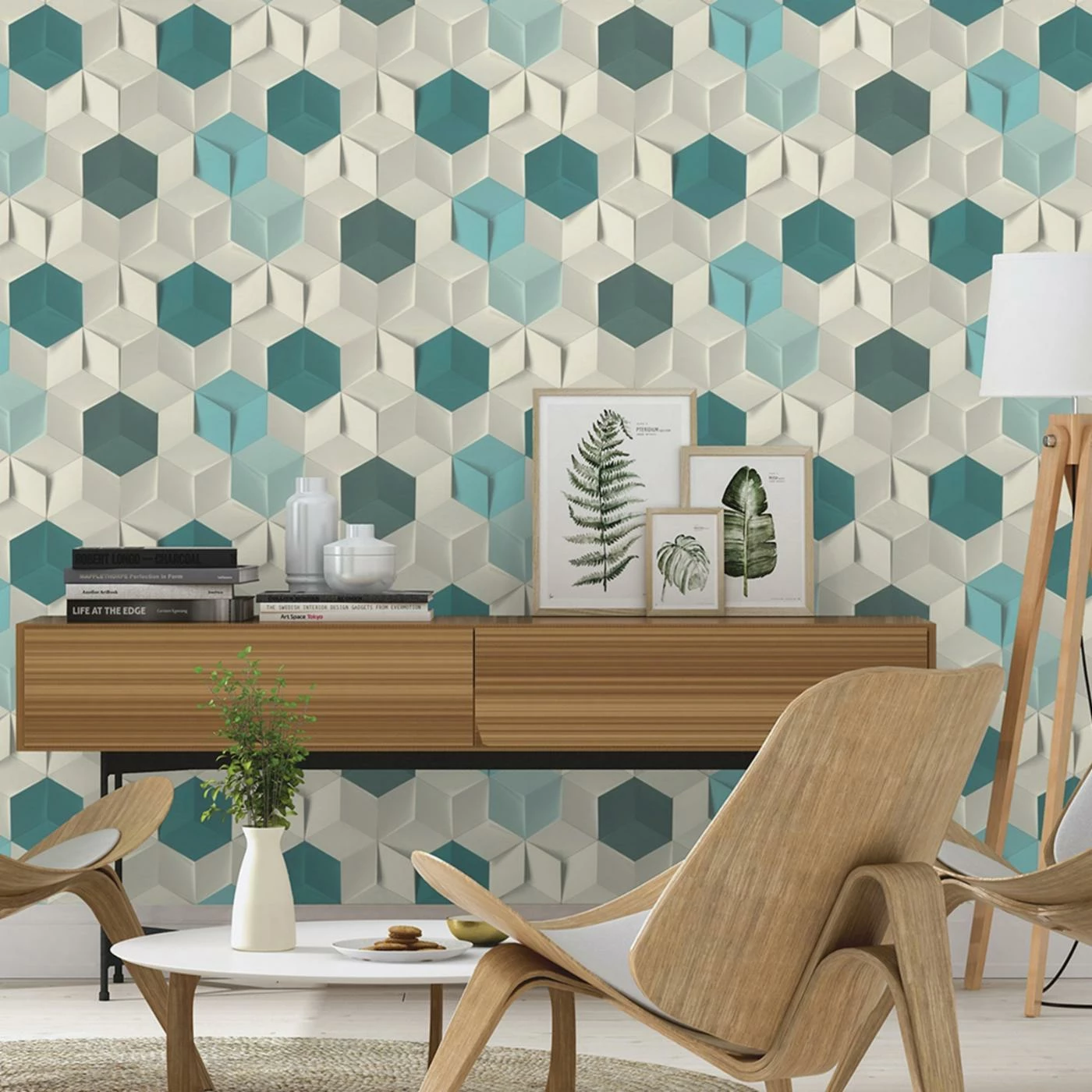 Budget ๐งจ Rasch Catteau Cube Wallpaper ๐ 5 Budget ๐งจ Rasch Catteau Cube Wallpaper ๐ - Image 3